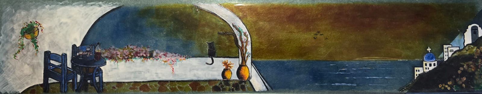 Artwork Greek Island